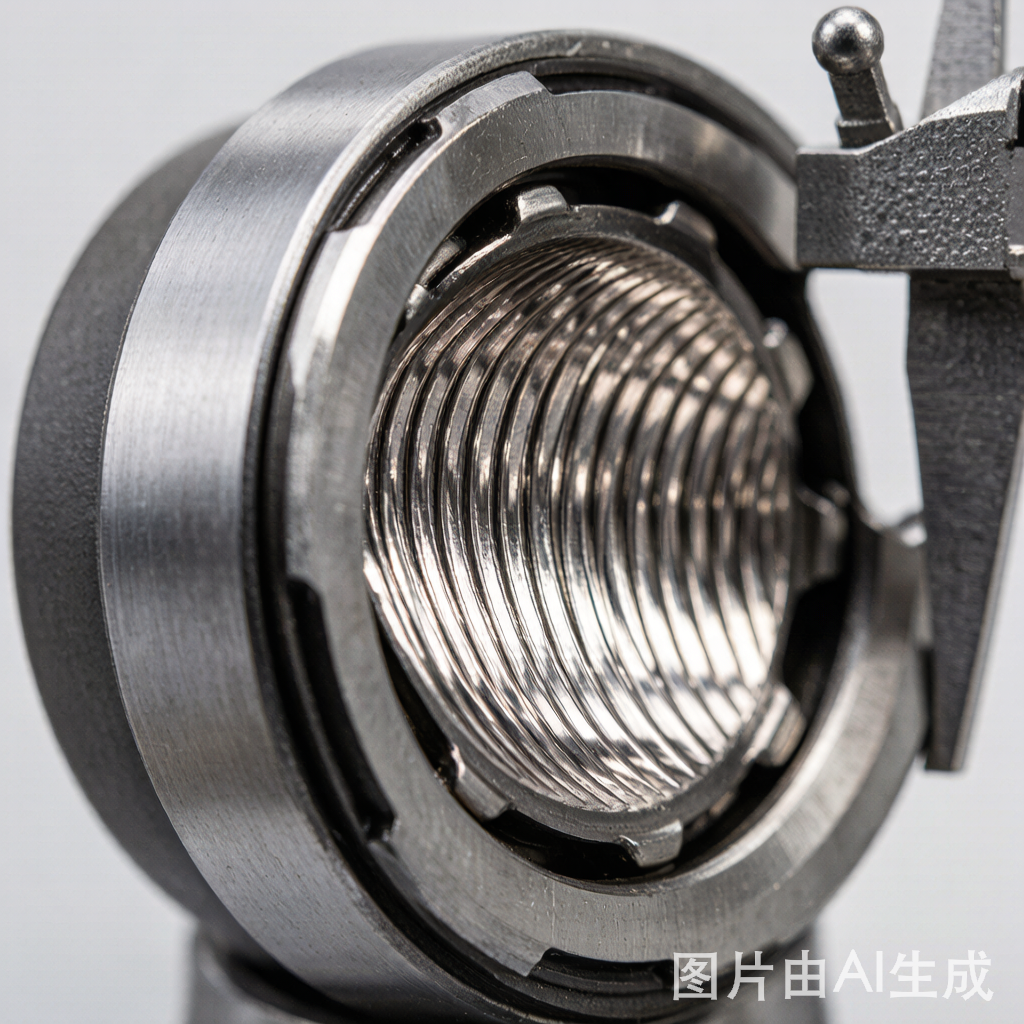 Bearing raceway electrical erosion fluting pattern - washboard grooves from VFD shaft currents