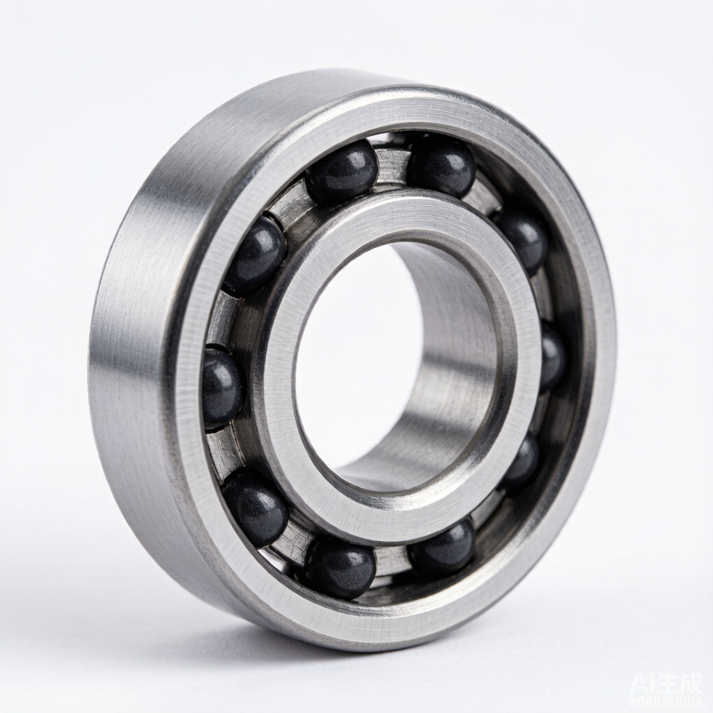 Si3N4 silicon nitride ceramic hybrid deep groove ball bearing product photo